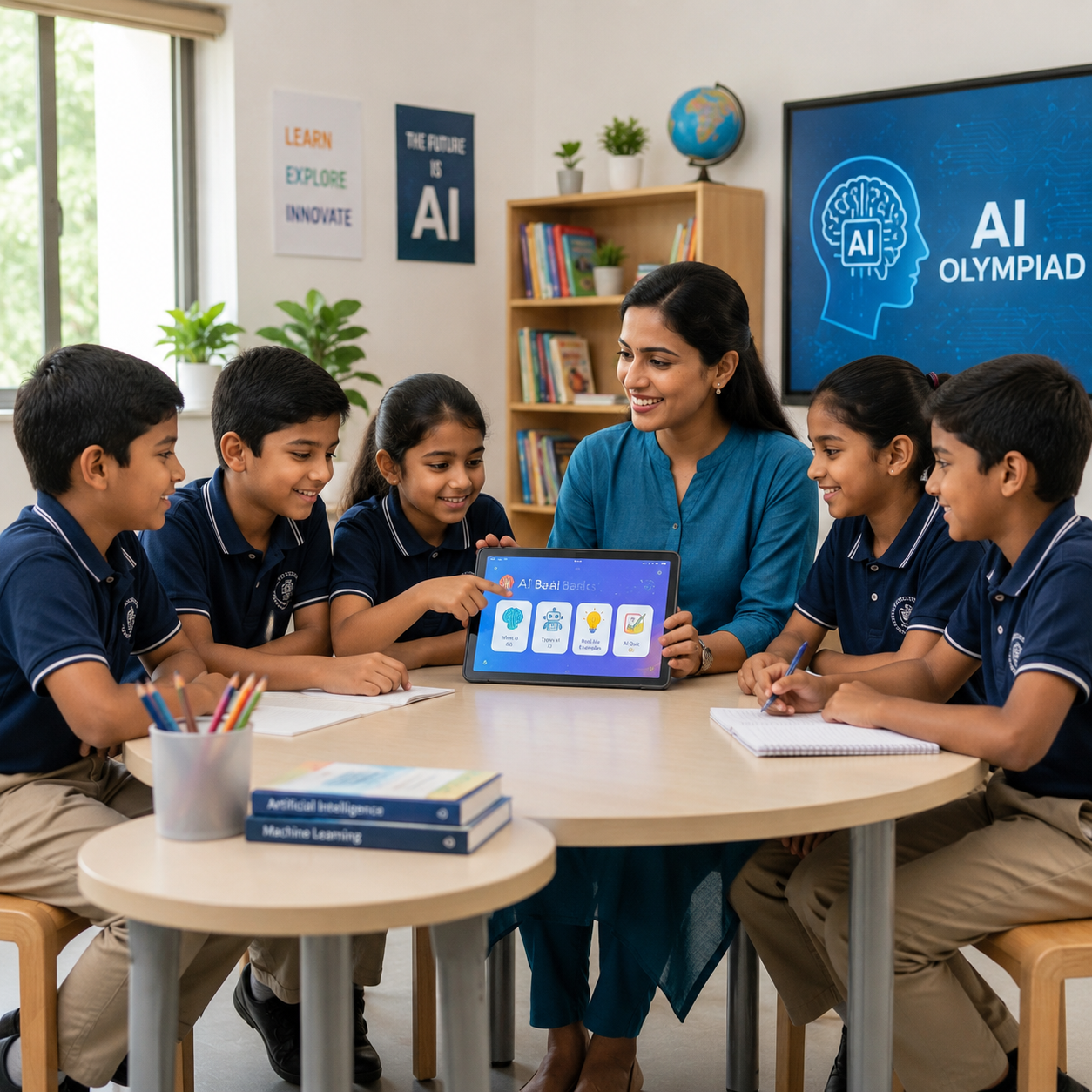 AI Olympiad Classroom